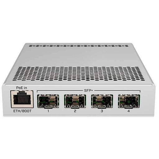 Коммутатор MikroTik CRS305-1G-4S+IN 4xSFP+ 1G RJ45 управляемый фото 1