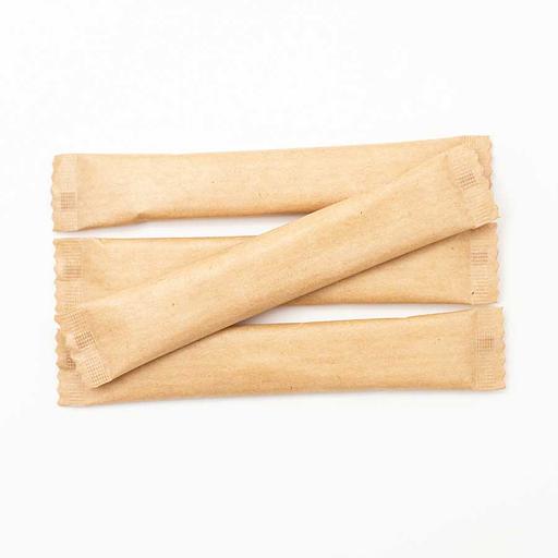 Сахар в стиках 5 г в нейтральном исполнении (крафтовый) фото 1