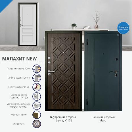 Входная дверь взломостойкая Малахит Новосибирск фото 3