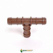 16 Т фитинг проходной коричневый Azud фото 1