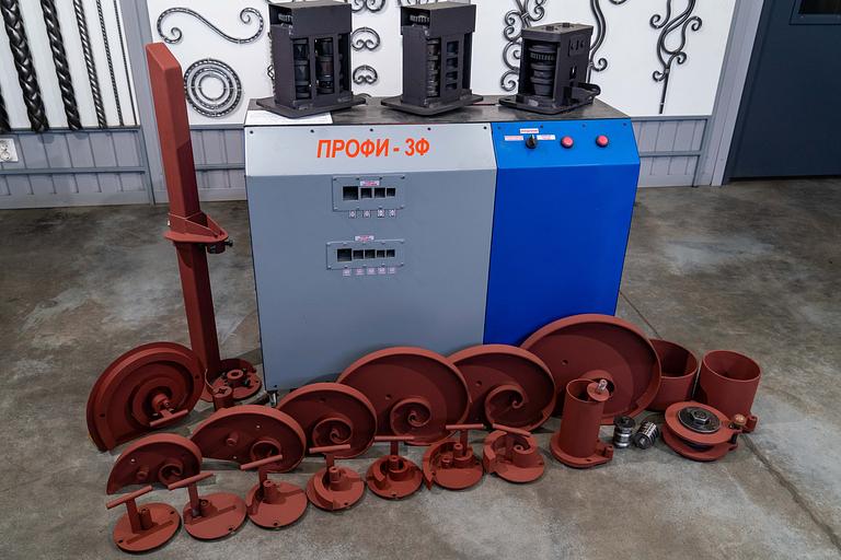 Кузнечный станок «ПРОФИ-3Ф» - предназначен для «холодной и горячей» ковки фото 1