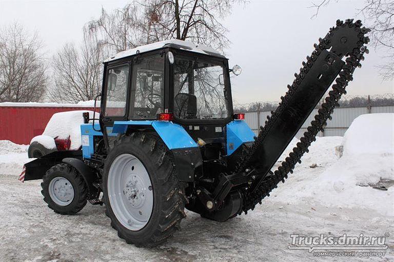 Услуги и аренда траншеекопателя (бара) в Краснодаре фото 1
