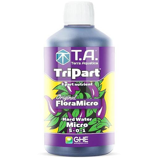 Удобрение T.A. (GHE) TriPart Flora Micro HW 0.5л фото 1