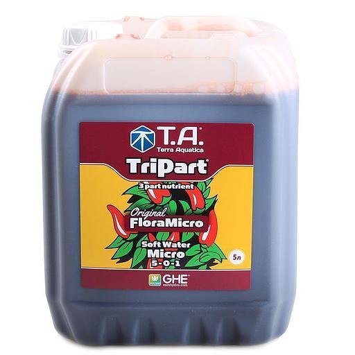 Удобрение T.A. (GHE) TriPart Flora Micro SW 5л фото 1