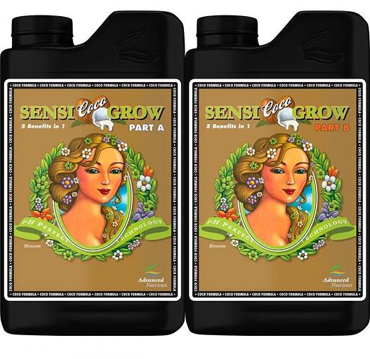 pH Perfect Sensi Coco Grow A+B Advanced Nutrients 1л Удобрения фото 1