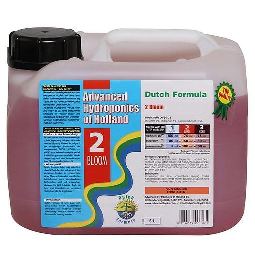 Удобрение Advanced Hydroponics Of Holland Bloom 5л фото 1