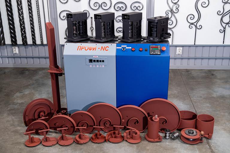 Кузнечный станок «ПРОФИ-NC» c программируемым числовым контроллером - предназначен для «холодной и горячей» ковки фото 2