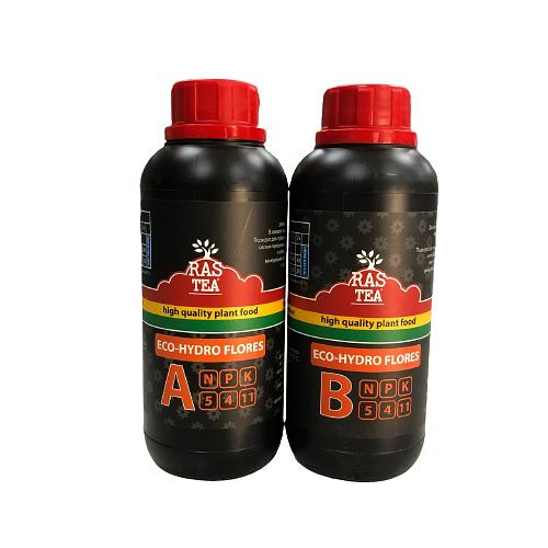 Удобрение RasTea ECO-Hydro FLORES A+B 0,5л фото 1