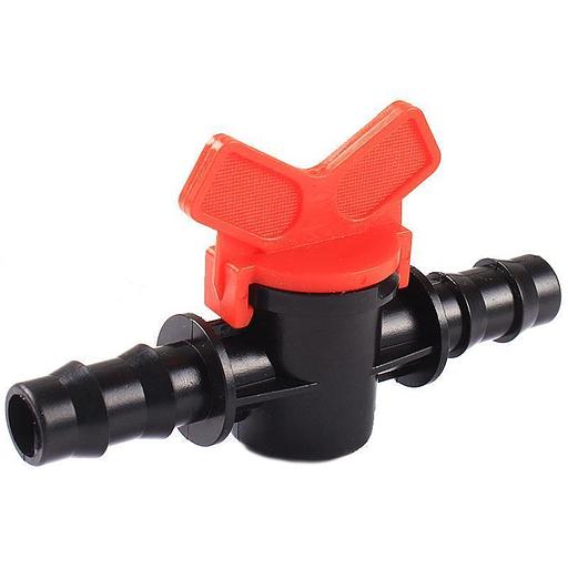 16 Кран проходной MV0116 красный фото 1