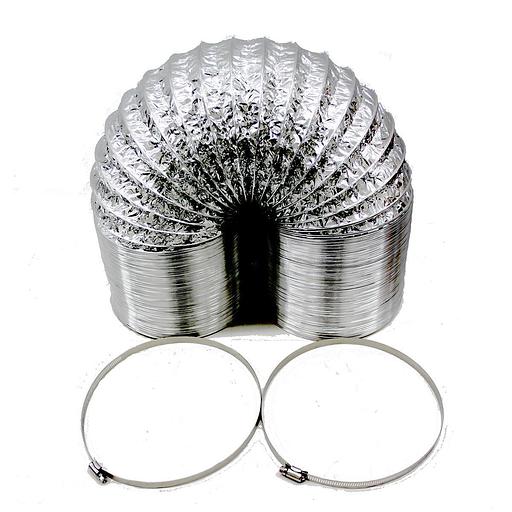 Воздуховод 315 (10м) с 2 хомутами из нержавеющей стали фото 1