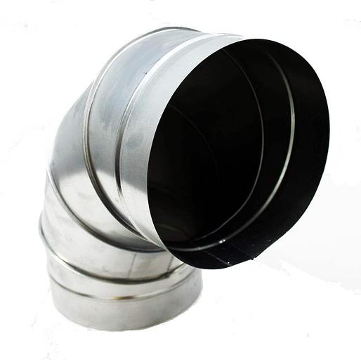 Колено 90/200мм металл фото 1