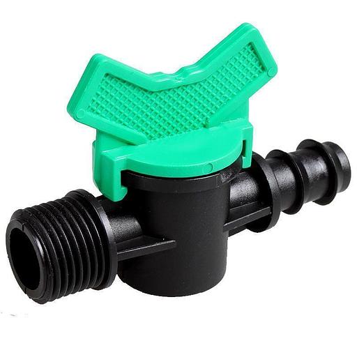 16 Кран нар. резьба 1/2 - отводной, TV011216 фото 1