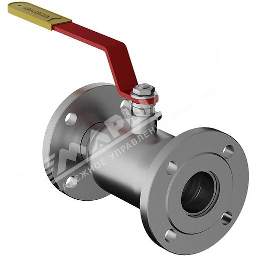 Кран шаровой стандартнопроходной фланцевый с рукояткой, Ду от 20 до 250 мм фото 1
