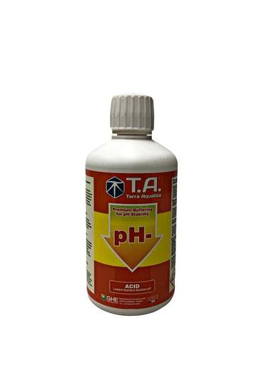 Регулятор кислотности pH Down GHE 0,5л IMP фото 1