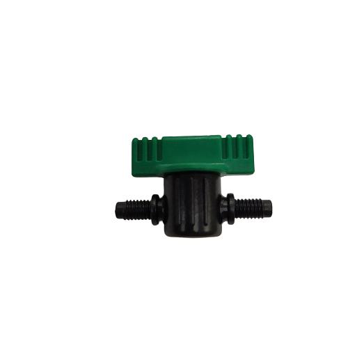 3 кран 1/4 х 1/4 резьба проходной HY4102B фото 1