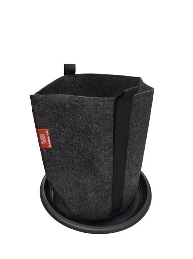 Мешок горшок /корешок с ручками 10л (300г/м2) фото 1