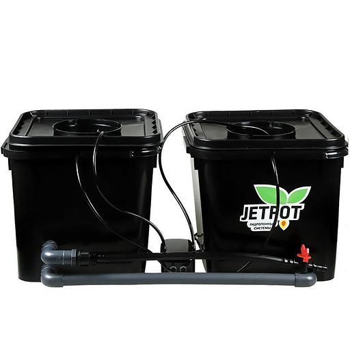 Гидропонная система JetPot Aqua DWC Duo Pro фото 1