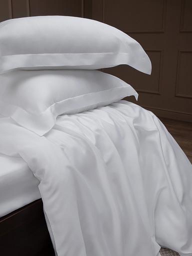 Семейный комплект постельного белья из тенселя «Молочный», Опт фото 2