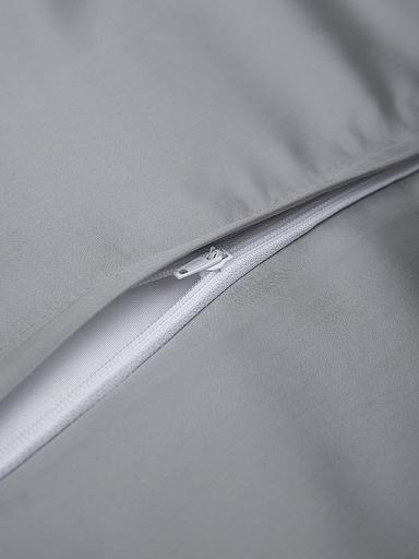 Семейный комплект постельного белья из тенселя «Серебро», Опт фото 4