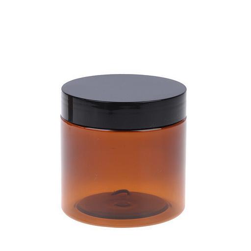 Банка коричневая 400 мл с крышкой и отсекателем, Опт фото 1