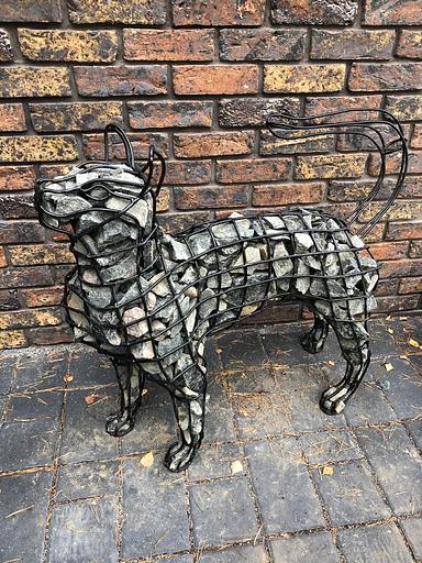 Скульптура из проволоки «КОТ» фото 1