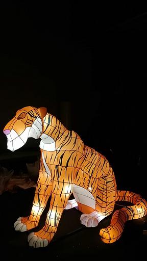 Световая скульптура «Тигр» фото 2