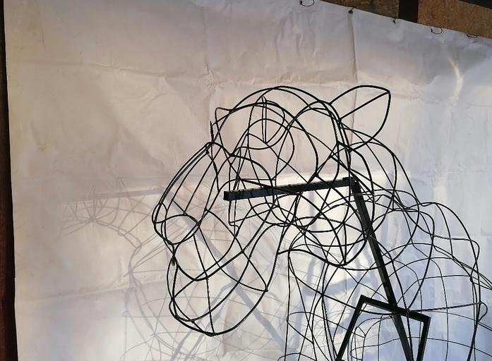 Световая скульптура «Тигр» фото 3