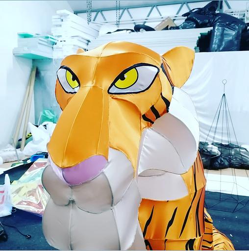 Световая скульптура «Тигр» фото 4