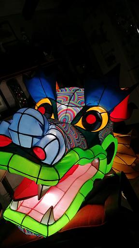 Световая скульптура «Дракон китайский» фото 2