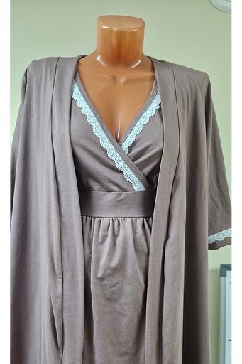 Комплект для беременных и кормящих, коричневый, Опт фото 1