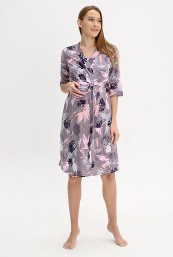 Комплект для беременных и кормящих, серый, монстера, Опт фото 1