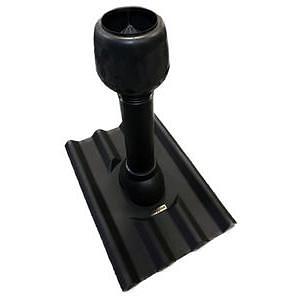 Вентиляционная труба «Ондулин» чёрный опт фото 1