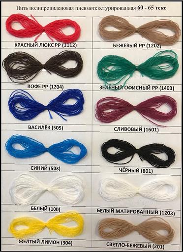 Нить полипропиленовая текстурированная фото 3