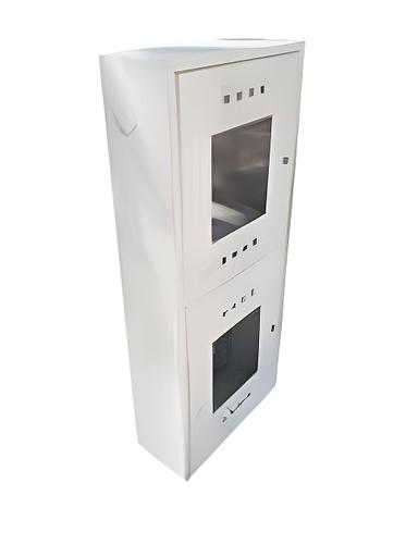 Шкаф пожарный ШПК 03 (320)-12-В 1300х700х350 мм с двумя кассетами сверху (Встраиваемый) фото 1