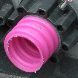 ВКТСп35, УФ DN/OD 46 (с защитой от ультрафиолета) Труба кабельная высокопрочная спиральная гибкая ПНД, с протяжкой фото 2