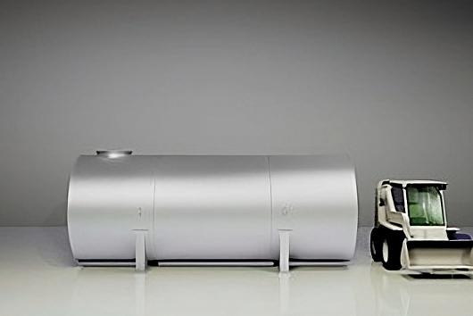 Резервуар горизонтальный стальной наземный / подземный РГС-25 м³ фото 1