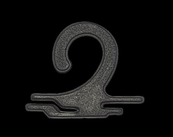 Вешалка С028 черная для носков фото 1