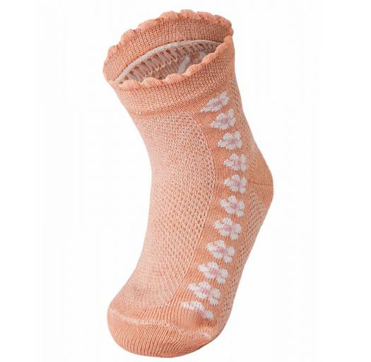 Носки в сетку с цветочками, Опт фото 3