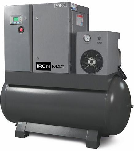Винтовой компрессор Ironmac IC 15/8 AM D 500L фото 1
