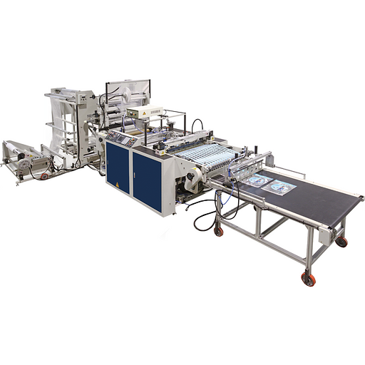 Высокоскоростная пакетоделательная машина SH-32FC для производства пакетов типа «Боковой шов» из ПЭВД, ПП, ОПП, БОПП, СРР фото 1