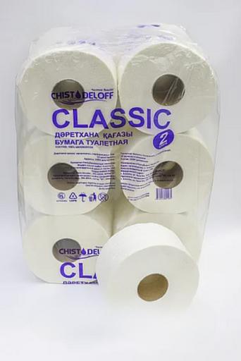 Бумага туалетная «Chistodeloff Jumbo Classic» В рулоне ОПТ фото 1