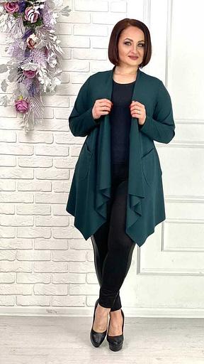 Кардиган однотонный без пуговиц, Опт фото 1