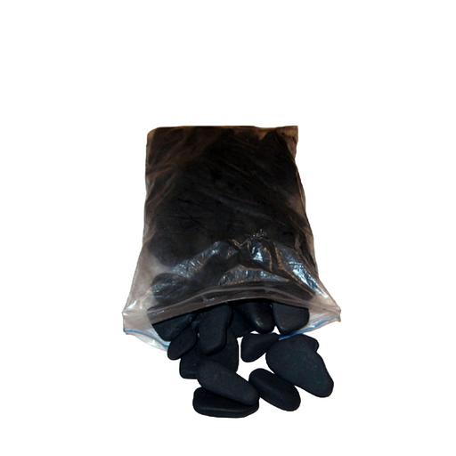 Шунгитовая галька неполированная ОПТ фото 1