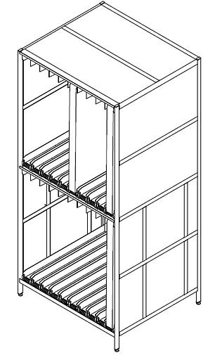 Стеллаж для хранения плит ТНР BEST.0077.00 фото 1