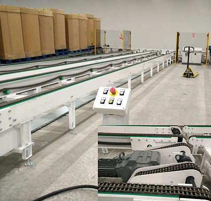 Цепные конвейеры для поддонов фото 2