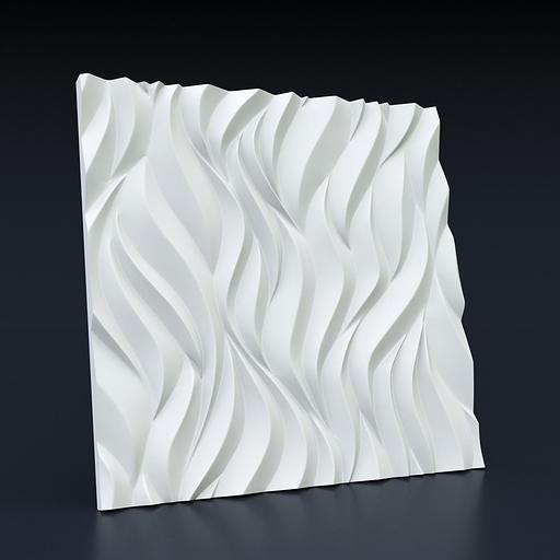 3D панель гипсовая «Флейм» опт фото 1