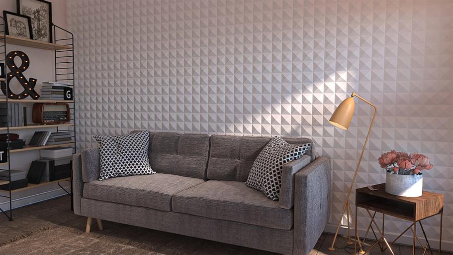 3D панель гипсовая «Варна» опт фото 2