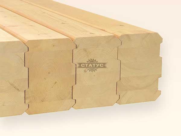 Профилированный брус (толщина 145) ОПТ фото 1