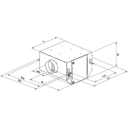 Фильтр-бокс серия Вентс ФБ К2 150 G4/F8 фото 3