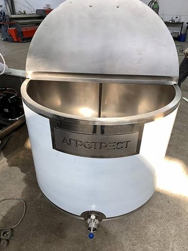 Охладитель молока вертикального типа 100 л (Cubigel) фото 1